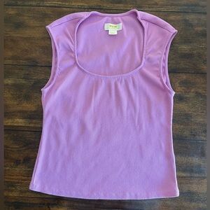 Mauve Women's Pink Sleeveless Top Size S